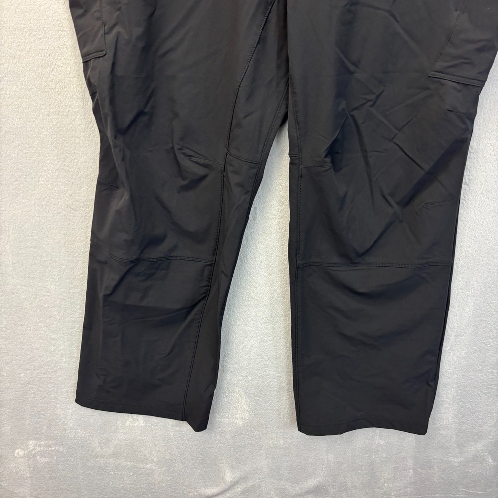Duluth Trading Co Nylon Hiking Pants Womens 22W x31 Black Outdoor Zipper Pockets - Picture 6 of 16